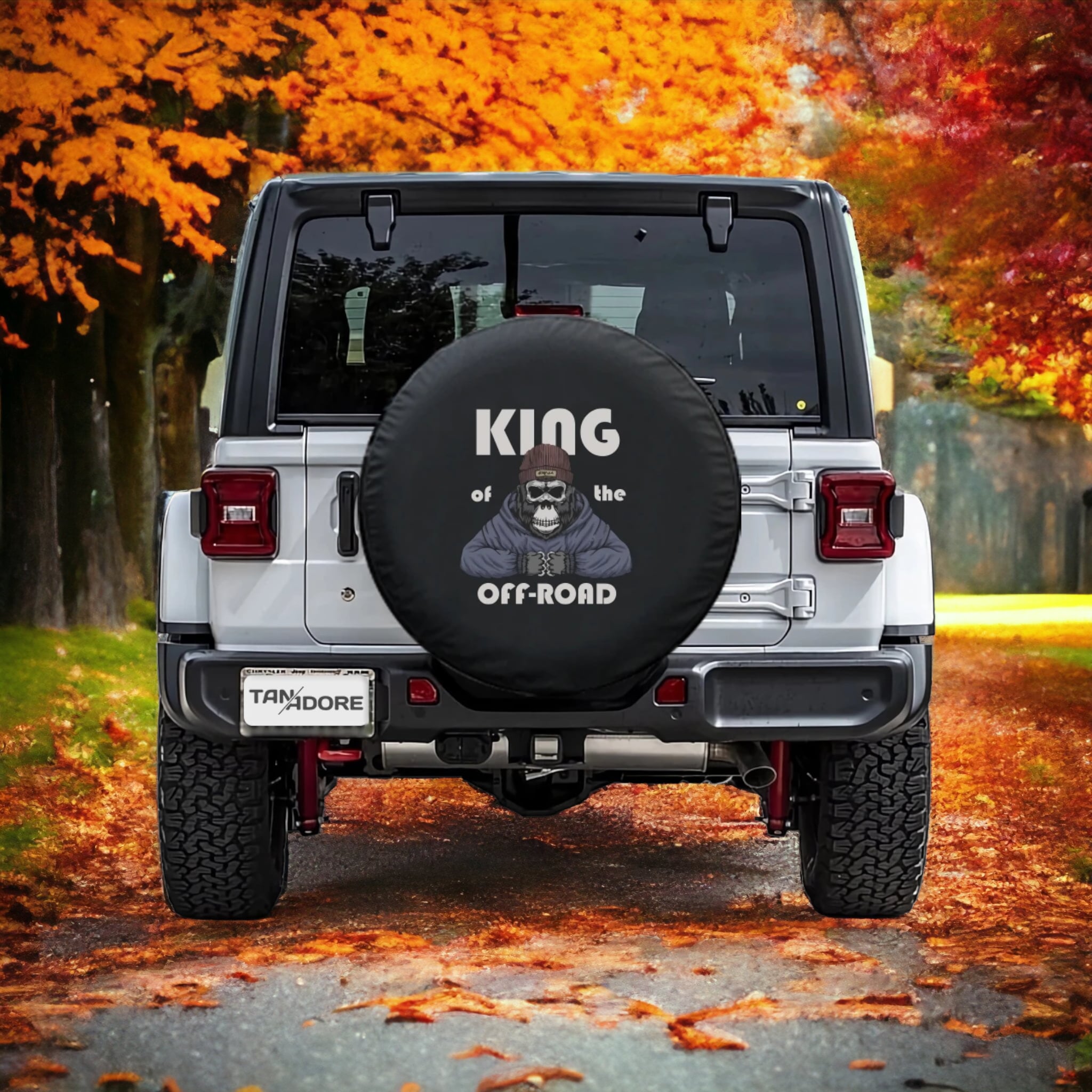 King Of The Offroad Spare Wheel Tire Cover
